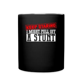 Wheelchair Wheelchair Disability Funny - Full Colour Mug - black - Front