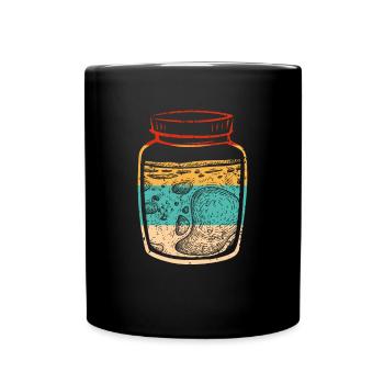 Colorful sourdough - Full Colour Mug - black - Front