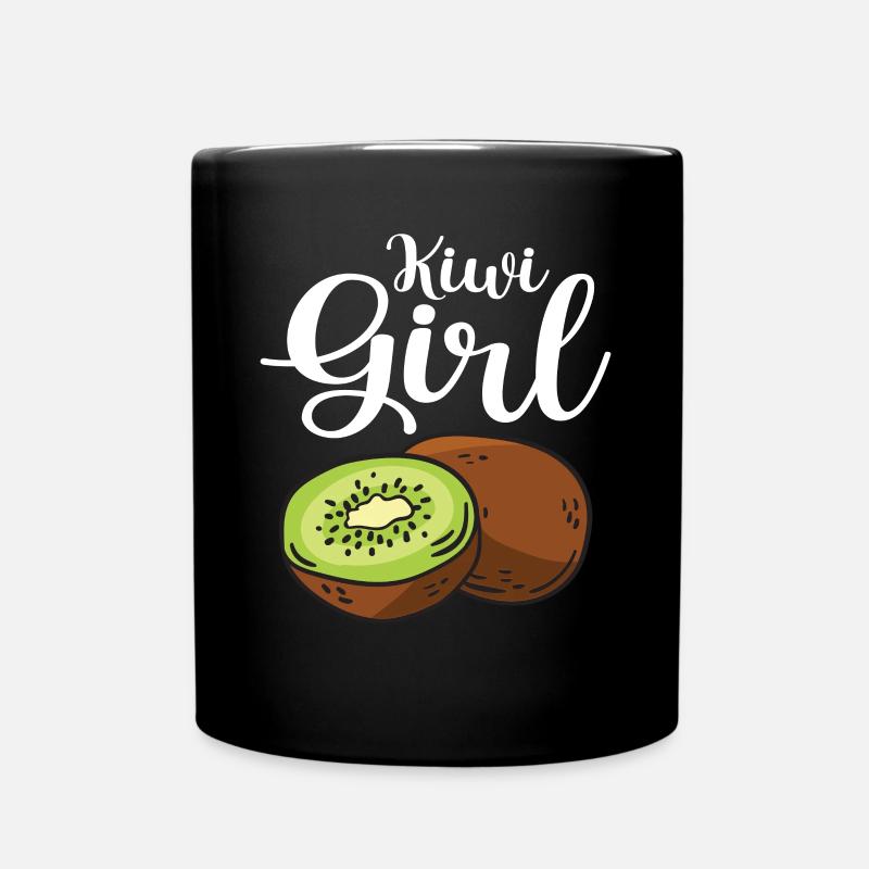 Kiwi - Mug uni - noir