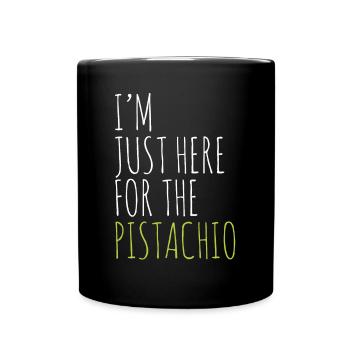 Kiwi - Tasse einfarbig - Schwarz - Vorne