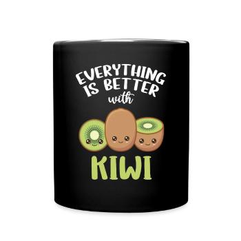 Pistache Pistache Nourriture Noël - Mug uni - noir - Devant
