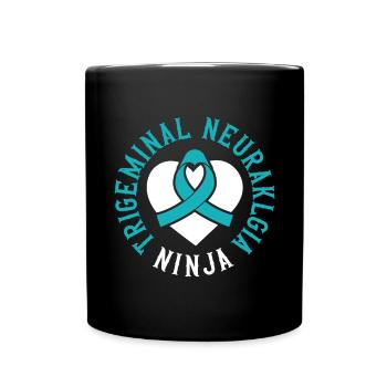 Trigeminusneuralgie Ninja - Monat Des - Tasse einfarbig - Schwarz - Vorne