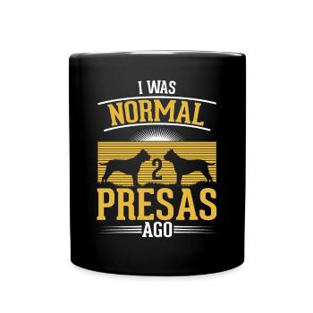Presa Canario Cadeau Dogue Canario - Mug uni - noir - Devant
