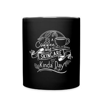 Esthéticienne, Soins de la peau, Beauté, Dermantologue, - Mug uni - noir - Devant