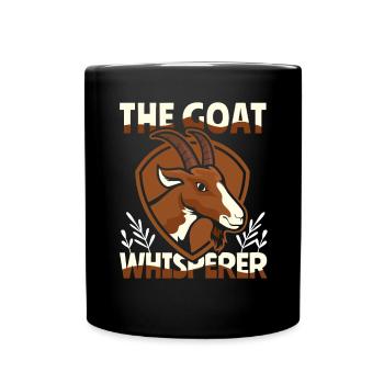Le Goat Whisperer Agriculture Agriculteur biologique Agriculteur - Mug uni - noir - Devant