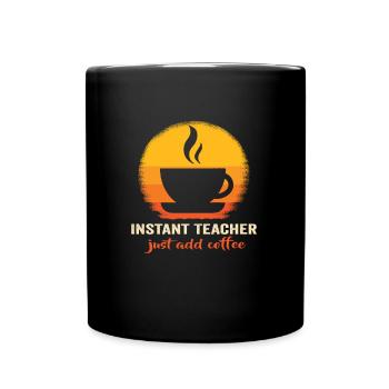 Ich Mag Kaffee Geschenkideen Kaffeeliebhaber - Tasse einfarbig - Schwarz - Vorne