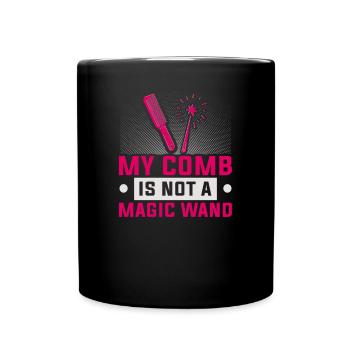 hairdresser, barber, hairdresser, hair salon - Full Colour Mug - black - Front