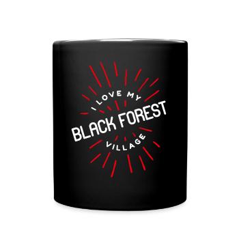 Black Forest Village Village Life Country Egg - Full Colour Mug - black - Front