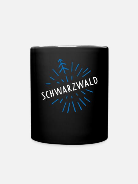 Schwarzwald Landleben Markgräflerland Freiburg - Tasse einfarbig - Schwarz