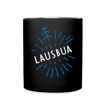 Hinterwälder Schwarzwälder Landei Landwirte Bauern - Tasse einfarbig - Schwarz - Vorne