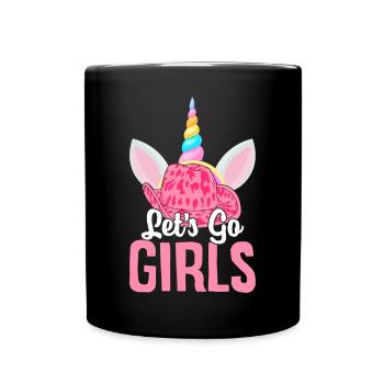 Bridal Shower Hen Party - Full Colour Mug - black - Front
