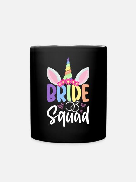 Mariage Bridal Shower Enterrement de vie de jeune fille - Mug uni - noir