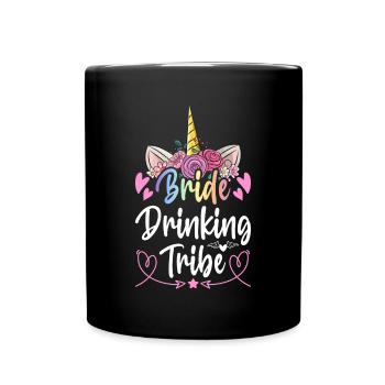 Bridal Shower Hen Party - Full Colour Mug - black - Front