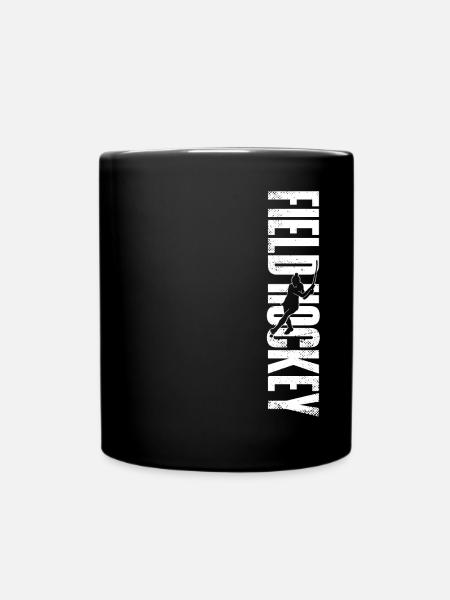Field Hockey Field Hockey - Tasse einfarbig - Schwarz