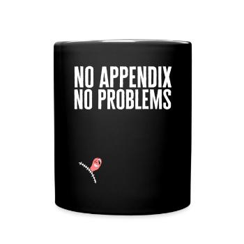 Appendicectomie Appendicite - Mug uni - noir - Devant