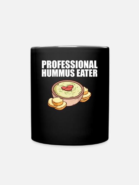 Houmous - Mug uni - noir
