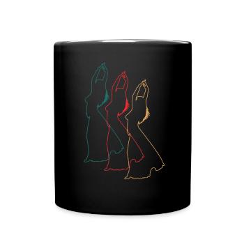 La grâce dans la triade - Danse de l’élégance - Mug uni - noir - Devant