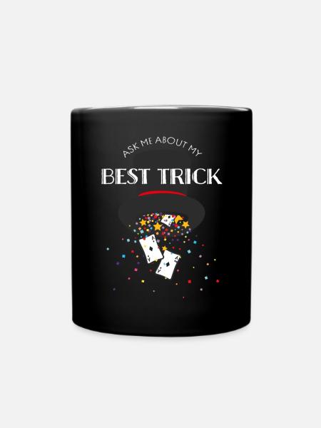 Magician Magic Shoe Stage Magician Hobby Magician - Full Colour Mug - black