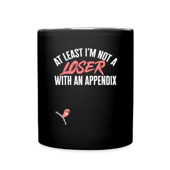 Appendicectomie Appendicite - Mug uni - noir - Devant