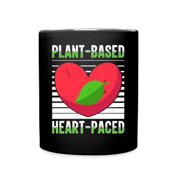 Régime alimentaire végétarien végétalien - Mug uni - noir - Devant
