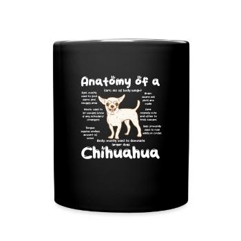 Chihuahua Dog Dog School Dog Owner Gift - Full Colour Mug - black - Front