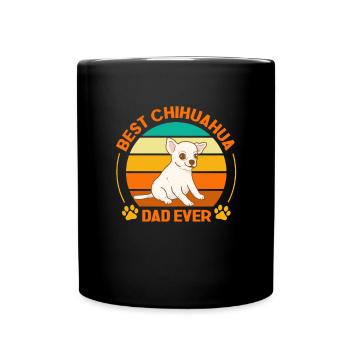 Chihuahua Dog Dog School Dog Owner Gift - Full Colour Mug - black - Front