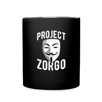 Hacker Coder Computerfreak Nerd Hacking Geschenk - Tasse einfarbig - Schwarz - Vorne