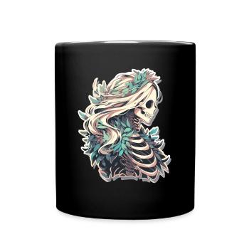 Skeleton Skull Skull Skull Skulls - Full Colour Mug - black - Front