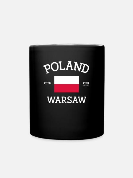Poland - Full Colour Mug - black