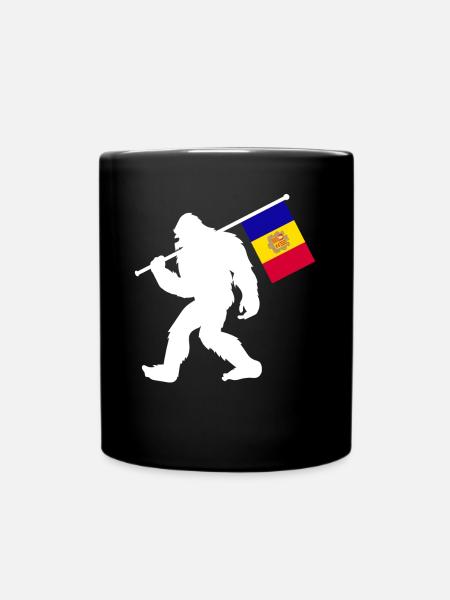 Andorra - Tasse einfarbig - Schwarz