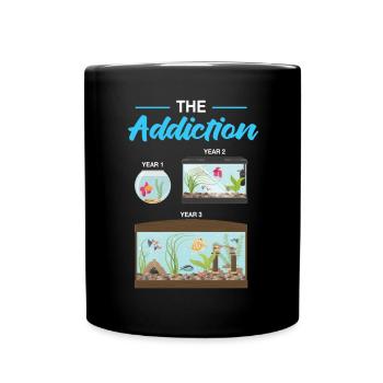 Aquarium - Mug uni - noir - Devant