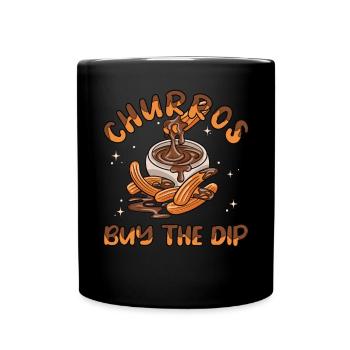 Churros Acheter La Trempette - Mug uni - noir - Devant