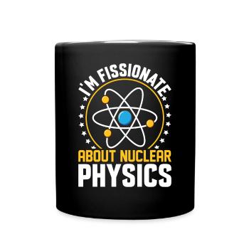 Physicist Nuclear Power Plant - Full Colour Mug - black - Front