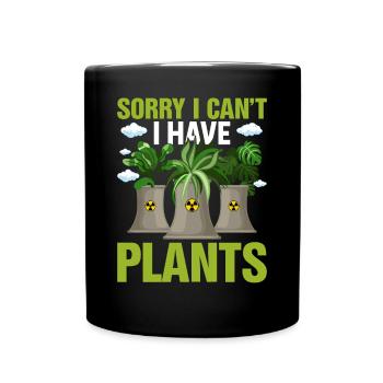 Nuclear Power Plant Nuclear Engineer - Full Colour Mug - black - Front