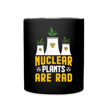 Nuclear Power Nuclear Technology - Full Colour Mug - black - Front