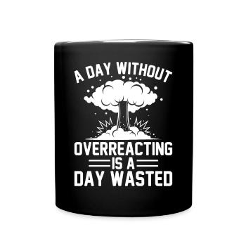 Nuclear power station - Full Colour Mug - black - Front