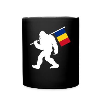 Romania - Full Colour Mug - black - Front