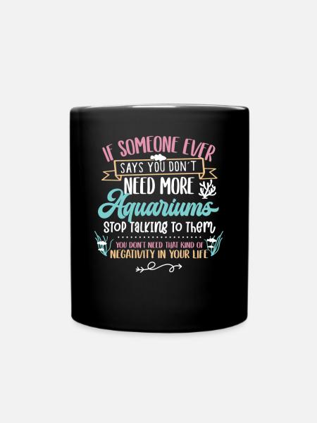 Aquarium - Mug uni - noir