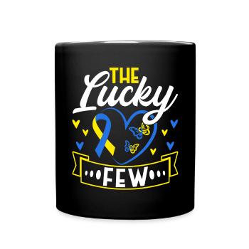 Down Syndrome Awareness Month - Tasse einfarbig - Schwarz - Vorne