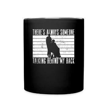 Wheelchair Wheelchair Disability Funny - Full Colour Mug - black - Front