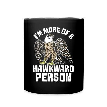 Hawking Falconry Falconry Falconer - Full Colour Mug - black - Front