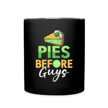 Dessert for Key Lime Pie Lovers - Full Colour Mug - black - Front
