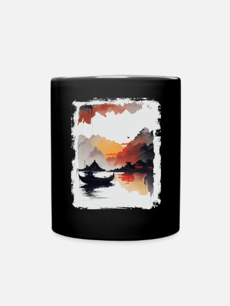 Japonais - Ville de Ninh Binh - Mug uni - noir