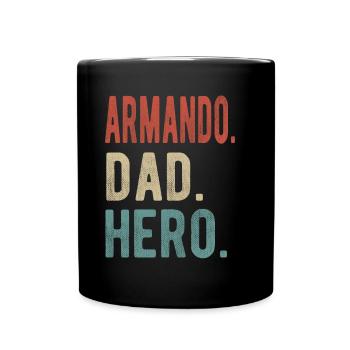 Armando Papa Held - Tasse einfarbig - Schwarz - Vorne