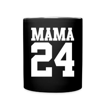 Maman à venir 2024 - Mug uni - noir - Devant