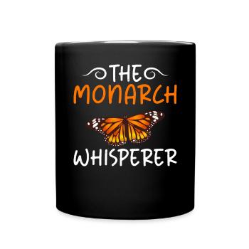 Butterfly Lover Gifts - Full Colour Mug - black - Front