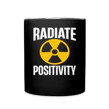 Radioactive Nuclear Power Plant - Full Colour Mug - black - Front