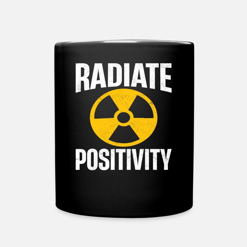 Centrale nucléaire radioactive - Mug uni - noir