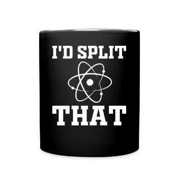 Funny Nuclear Power Plant Nuclear Engineer - Full Colour Mug - black - Front