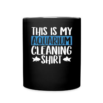 Aquarium - Mug uni - noir - Devant